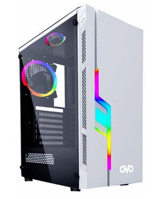 OVO JX188-7W Mid Tower RGB Gaming Case