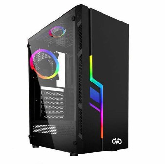 OVO JX188-7B Mid Tower RGB Gaming Case