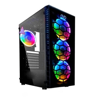 OVO JX188-11G MID TOWER GAMING RGB CASE