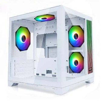 OVO SEA VIEW K18W Mid Tower RGB Gaming Case