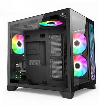 OVO SEA VIEW K18B Mid Tower RGB Gaming Case