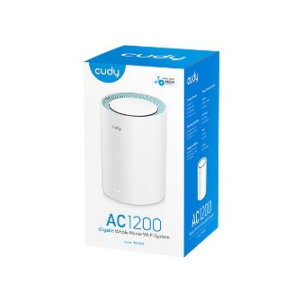Cudy M1300 (1-pack) AC1200 Dual Band Whole Home Wi-Fi Mesh Gigabit Router