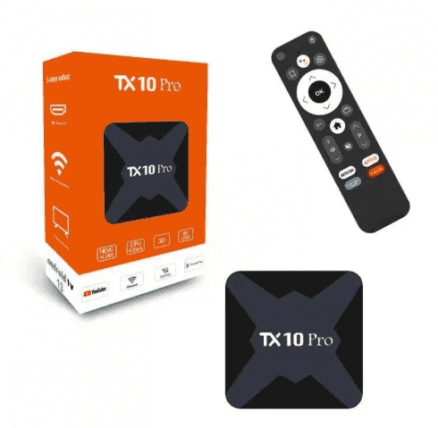 TX10 Pro 4K Android TV Box with Voice Control Remote