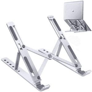 Adjustable & Foldable 10" to 17.5" 6 Angles Travel Laptop Stand