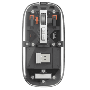APTECH W68 Wireless Transparent Rechargeable Mouse